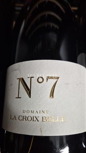 Languedoc et Roussillon Côtes de Thongue Domaine La Croix Belle N° 7 2017