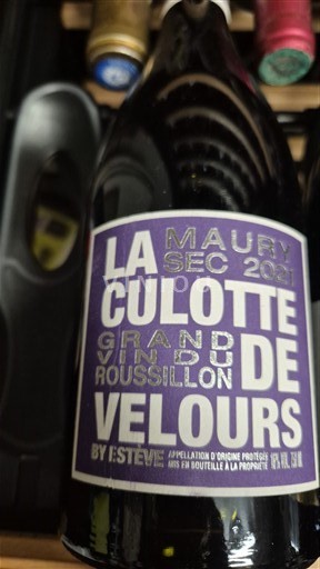 Roussillon Maury Esteve LA CULOTTE DE VELOURS 2021