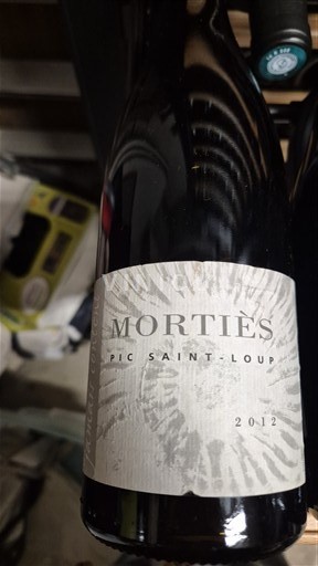 Languedoc Pic Saint-Loup Mortiès JAMAIS CONTENT 2009