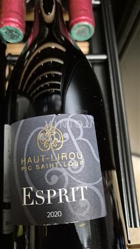 Linguadoca Pic Saint-Loup Haut-Lirou ESPRIT 2018