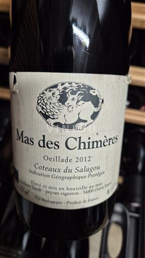 Languedoc a Roussillon Coteaux du Salagou Mas des Chimères OEILLADE 2012