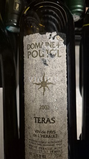 Langvedok Languedoc Domaine POUJOL TERAS 2002