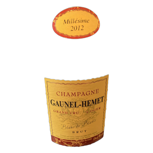 Champagne Champagner Gaunel-Hemet 2012