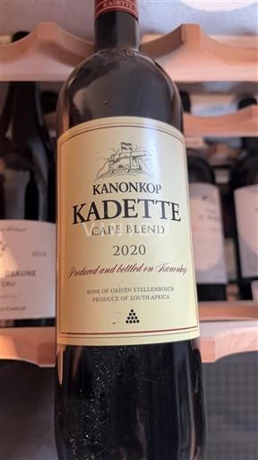 Región Costera Stellenbosch Kanonkop Kadette Cape Blend 2020