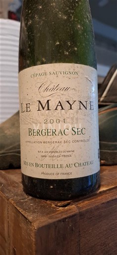 Sydvestfrankrig Bergerac Château Le Mayne 2001