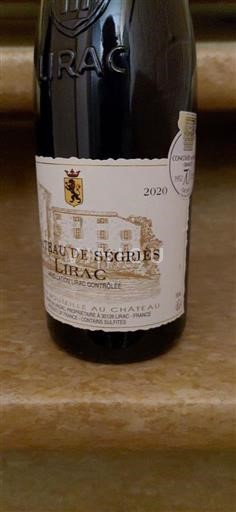 Rhône Valley Lirac Château Ségriès 2020