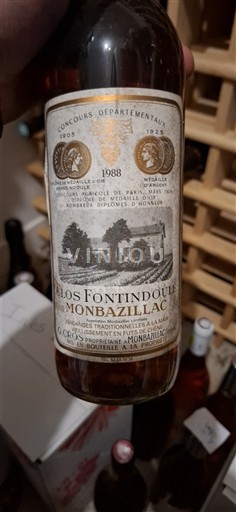 Sudoeste Monbazillac Clos Fontindoule 1988