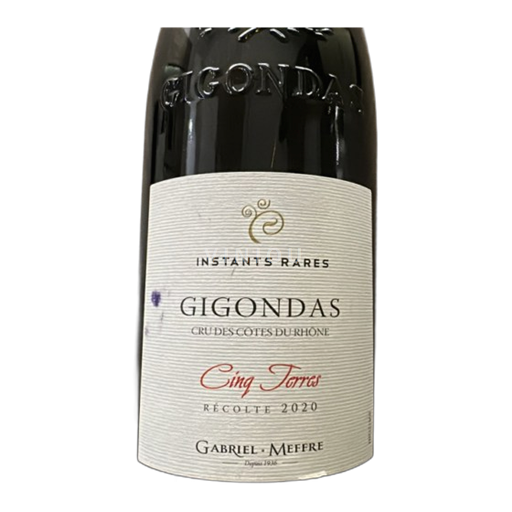 Rhône-dalen Gigondas Gabriel Meffre Cinq Terres Instants Rares 2020