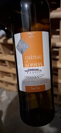 Loire Valley Muscadet Côtes de Grand Lieu Château Lorière Sur Lie 2024