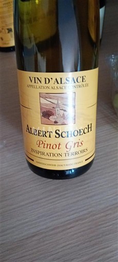 Alsace Không được chỉ định Albert Schoech Inspiration Terroirs 2020