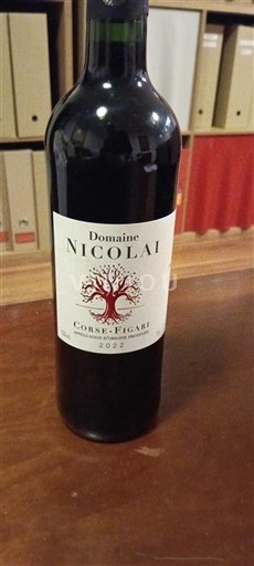 Corsica Figari Domaine Nicolai 2022