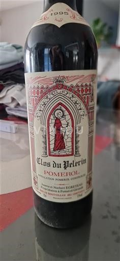 Bordeaux Pomerol Clos du Pèlerin 1995