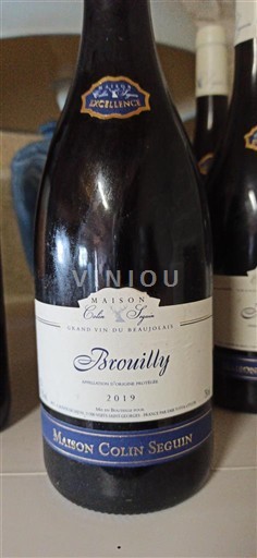 Beaujolais Brouilly Maison Colin Seguin 2019
