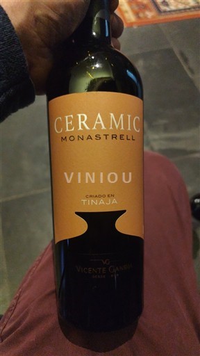 Comunitatea Valenciană Valencia Vicente Gandia Ceramic Monastrell 2022