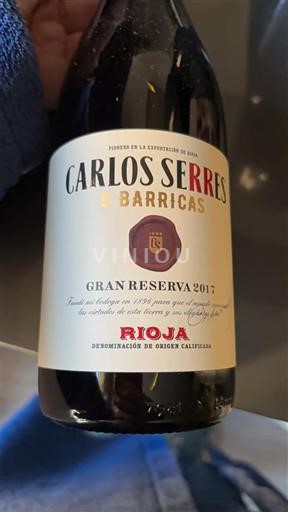 La Rioja Rioja Carlos Serres 8 Barricas Gran Reserva 2017
