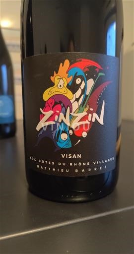 Rhônevallei Niet gespecificeerd Matthieu Barret Zinzin 2021