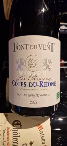 Valle del Rodano Côtes-du-Rhône Font du Vent Les Promesses 2022