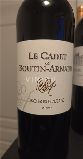 Burdeos Bordeaux Boutin-Arnaud Le Cadet 2020