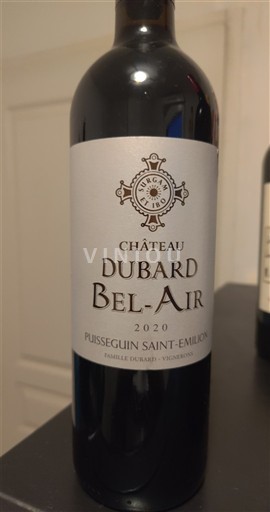 Bordeaux Puisseguin-saint-émilion Château Bard Bel-Air 2020