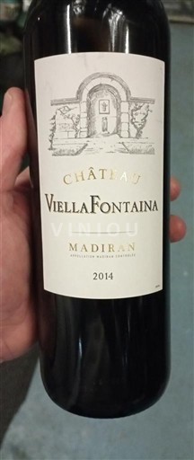 Sydvestfrankrig Madiran Château Viella Fontaina 2014