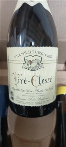 Bourgogne Viré-clessé Domaine André Bonhomme Les Prêtres de Quintaine 2021