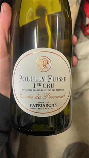 Burgundy Pouilly-Fuissé Premier Cru Patriarche Père & Fils du Personnel Non-Vintage