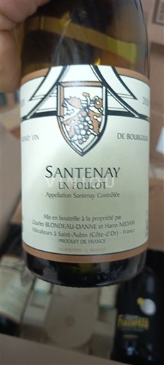 Burgundy Santenay Charles BLONDEAU-DANNE En Fouillot 2020