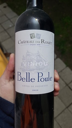 Provenza Côtes de Provenza Château Rouët Belle Poule 2019