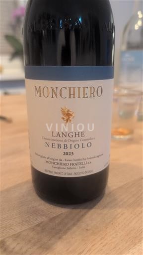 Piemonte Langhe Monchiero 2023