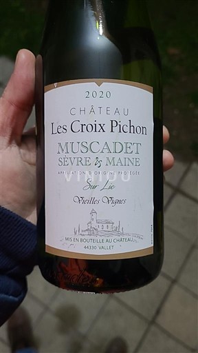 Vallée de la Loire Muscadet-sèvre-et-maine Château Les Croix Pichon Vieilles Vignes 2020