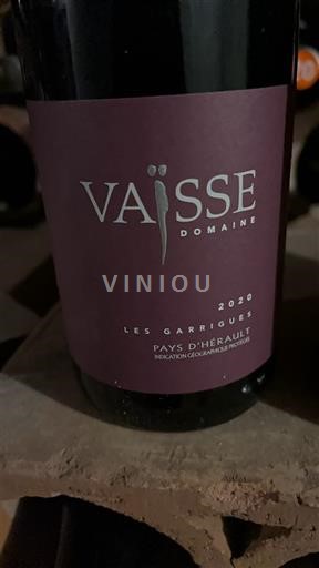 Languedoc Nespecificat Domaine Vaïsse Les Garrigues 2020