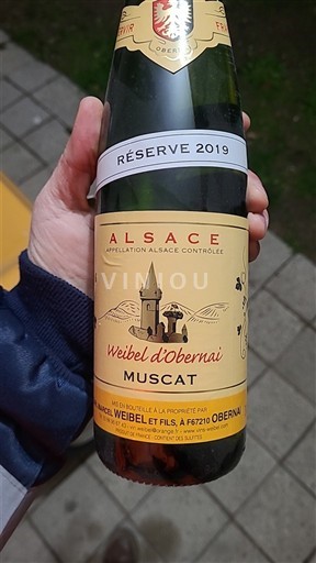 Alsace Weibel d'Obernai Réserve 2019