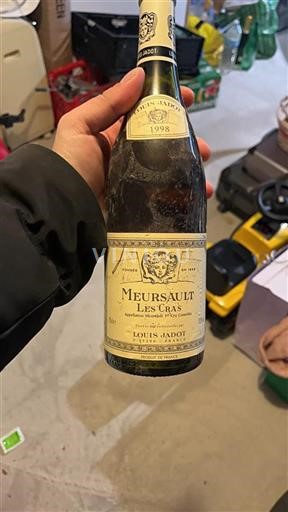 Borgogna Meursault Premier Cru Louis Jadot Les Cras 1998