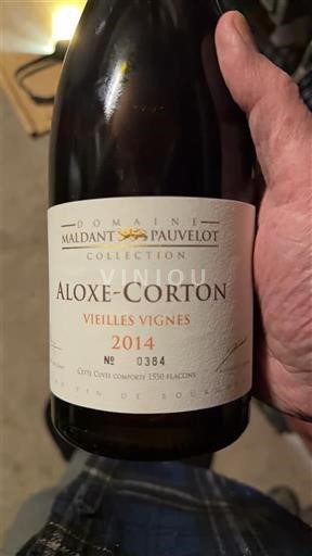 Burgundi Aloxe-Corton Domaine Maldant Pauvelot Vieilles Vignes 2014