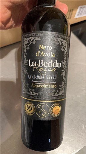 Sicily Not Specified Lu Beddu Appassimento 2022