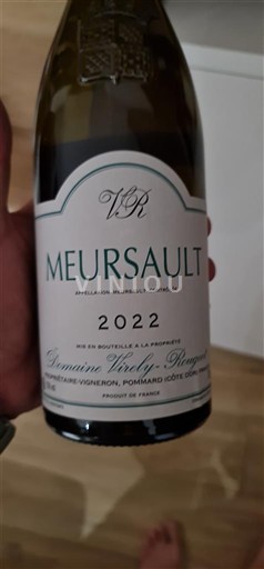 Burgundi Meursault Domaine Violot-Guillemard 2022