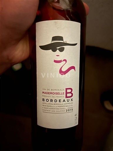Burdeos Bordeaux Mademoiselle B 2015