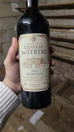 Bordeaux Margaux Grand Cru Château Tertre 2003