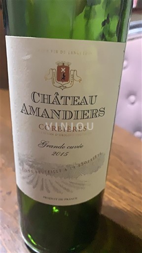 Languedoc Corbières Château Amandiers Grande 2015