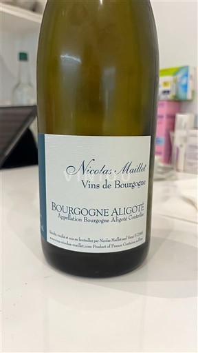 Bourgondië Bourgogne Aligoté Nicolas Maillet 2022
