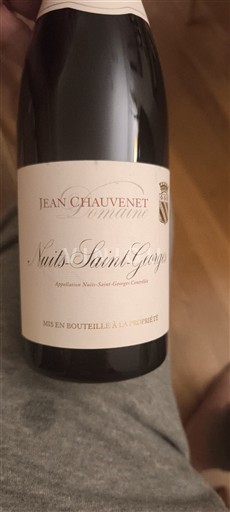 Burgundija Nuits-Saint-Georges Domaine Jean Chauvenet 2019