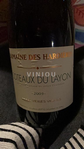 Loiren laakso Coteaux-du-Layon Domaine S Hardières Vieilles Vignes 2009