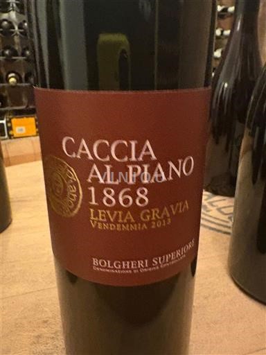 Toscana No especificado Caccia al Piano 1868 Levia Gravia 2015