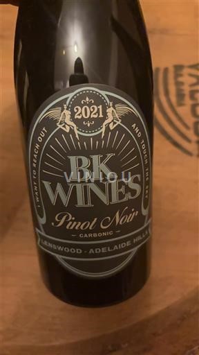 Australie-Méridionale Adelaide Hills BK Wines Pinot Noir Carbonic 2021