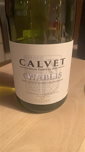 Burgundsko Chablis Calvet 2024