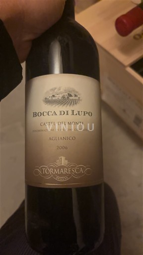 Puglia Castel del Monte Tormaresca Bocca di Lupo 2006