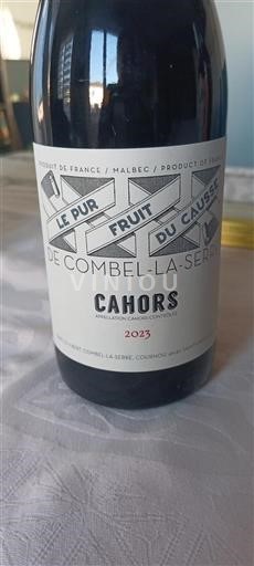 Sudoeste Cahors Combel-la-Serre Le Pur Fruit du Causse 2023