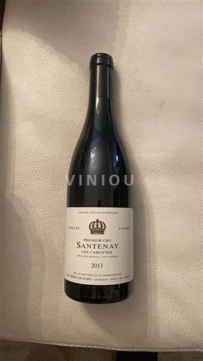 Burgundy Santenay Premier Cru Les frères Muzard Les Gravières 2013