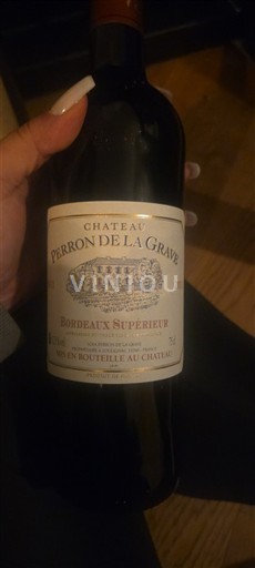 Bordeaux Bordeaux supérieur Château Perron de la Grave 2016