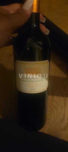 Bordeaux Cadillac-Côtes-de-Bordeaux Château Carignan L'Orangerie de Carignan 2019